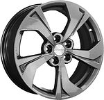 Khomen Wheels KHW1724 (JAC J7) 7x17 5x114.3 ET 48 Dia 67.1 Gray