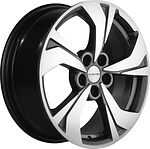 Khomen Wheels KHW1724 (Jolion) 7x17 5x114.3 ET 37 Dia 66.5 Gray-FP