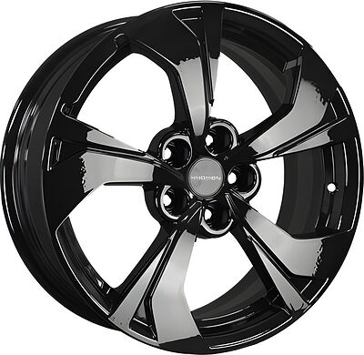 Khomen Wheels KHW1724 (Optima/Tucson) 7x17 5x114.3 ET 51 Dia 67.1 Black-FP