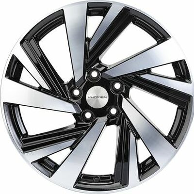 Khomen Wheels KHW1801 (CX-5) 7.5x18 5x114.3 ET 45 Dia 67.1 Black-FP