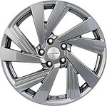 Khomen Wheels KHW1801 7.5x18 5x108 ET 40 Dia 60.1 GRAY