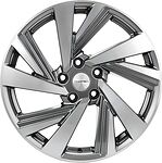 Khomen Wheels KHW1801 (Optima) 7.5x18 5x114.3 ET 50 Dia 67.1 Gray-FP Khomen Wheels KHW1801 (Optima) 7.5x18 5x114.3 ET 50 Dia 67.1 Gray-FP