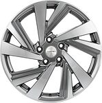 Khomen Wheels KHW1801 (X-trail) 7.5x18 5x114.3 ET 45 Dia 66.1 Gray-FP Khomen Wheels KHW1801 (X-trail) 7.5x18 5x114.3 ET 45 Dia 66.1 Gray-FP