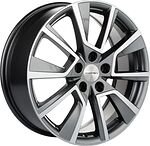Khomen Wheels KHW1802 (Chery Tiggo) 7x18 5x108 ET 40 Dia 60.1 Gray-FP Khomen Wheels KHW1802 (Chery Tiggo) 7x18 5x108 ET 40 Dia 60.1 Gray-FP