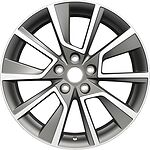 Khomen Wheels KHW1802 CX-5/Seltos 7x18 5x114.3 ET 50 Dia 67.1 Gray-FP Khomen Wheels KHW1802 CX-5/Seltos 7x18 5x114.3 ET 50 Dia 67.1 Gray-FP