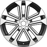 Khomen Wheels KHW1803 (Karoq) 7x18 5x112 ET 45 Dia 57.1 Black-FP Khomen Wheels KHW1803 (Karoq) 7x18 5x112 ET 45 Dia 57.1 Black-FP