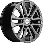 Khomen Wheels KHW1805 (LC Prado) 7.5x18 6x139.7 ET 25 Dia 106.1 Gray