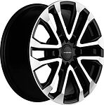 Khomen Wheels KHW1805 (Lexus GX) 7.5x18 6x139.7 ET 20 Dia 106.1 Black-FP