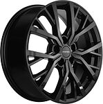 Khomen Wheels KHW1806 (Changan/Geely/Lexus/Suzuki/Toyota) 7x18 5x114.3 ET 45 Dia 60.1 Black