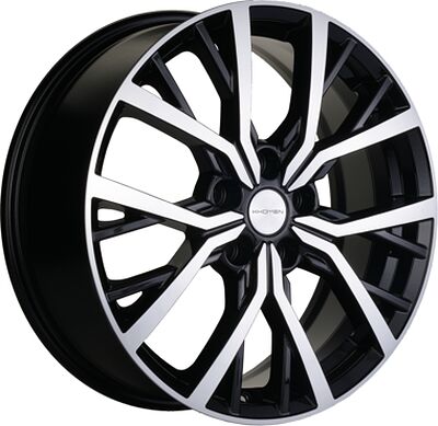 Khomen Wheels KHW1806 (Haval Dargo) 7x18 5x114.3 ET 40 Dia 66.5 Gray