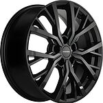 Khomen Wheels KHW1806 Kodiaq/Tiguan 7x18 5x112 ET 43 Dia 57.1 Black