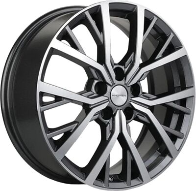 Khomen Wheels KHW1806 (Teana/X-trail/Juke) 7x18 5x114.3 ET 45 Dia 66.1 Black