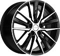 Khomen Wheels KHW1807 (Geely Atlas/Atlas Pro/Lifan Myway) 8x18 5x114.3 ET 45 Dia 60.1 Black-FP