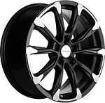 Khomen Wheels KHW1808 (Evolute i-Joy) 7.5x18 5x110 ET 40 Dia 67.1 Black-FP