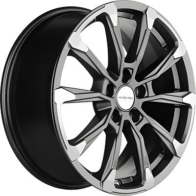 Khomen Wheels KHW1808 (Geely Atlas/Atlas Pro/Lifan Myway) 7.5x18 5x114.3 ET 45 Dia 60.1 Gray-FP