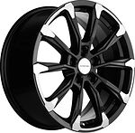 Khomen Wheels KHW1808 (Lexus NX) 7.5x18 5x114.3 ET 35 Dia 60.1 Black-FP