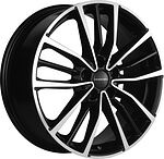 Khomen Wheels KHW1812 (Changan CS75 FL) 7x18 5x114.3 ET 45 Dia 67.1 Black-FP