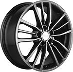 Khomen Wheels KHW1812 (Haval Dargo) 7x18 5x114.3 ET 40 Dia 66.5 Gray