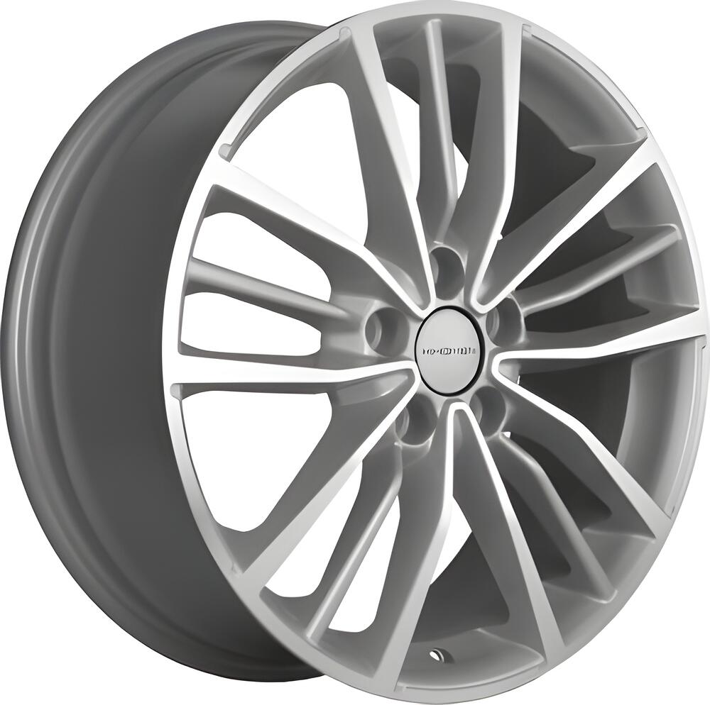 Khomen Wheels KHW1812 (Kodiaq/Tiguan/Audi Q3) 7x18 5x112 ET 43 Dia 57.1 F-Silver-FP