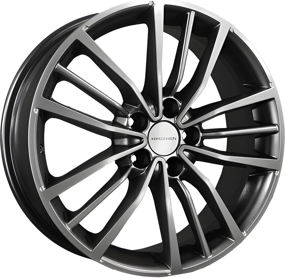 Khomen Wheels KHW1812 (Kodiaq/Tiguan/Audi Q3) 7x18 5x112 ET 43 Dia 57.1 Gray