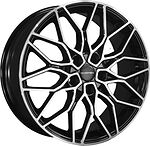 Khomen Wheels KHW1813 (Dongfeng AX7) 7x18 5x108 ET 43 Dia 65.1 Black-FP