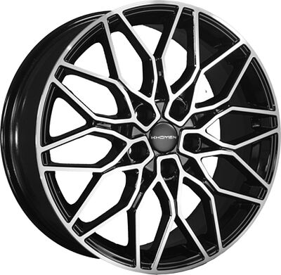 Khomen Wheels KHW1813 (Dongfeng AX7) 7x18 5x108 ET 43 Dia 65.1 Black-FP