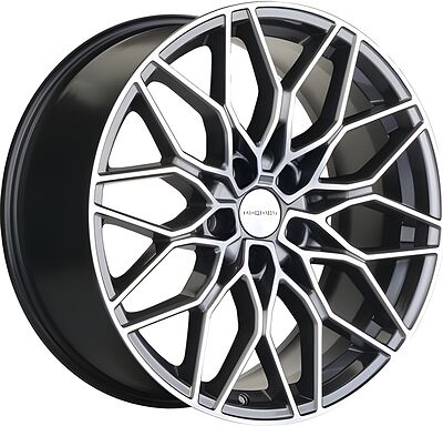 Khomen Wheels KHW1813 (Jolion) 7x18 5x114.3 ET 37 Dia 66.5 Gray-FP