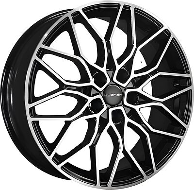 Khomen Wheels KHW1813 (Kodiaq/Tiguan/Audi Q3) 7x18 5x112 ET 43 Dia 57.1 Black-FP