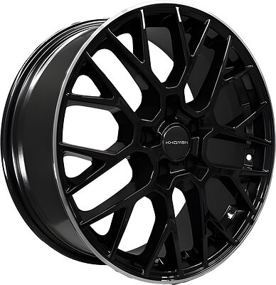 Khomen Wheels KHW1818 (Geely Atlas (Pro) / Changan CS55 (75)) 7x18 5x114.3 ET 45 Dia 60.1 Black MR