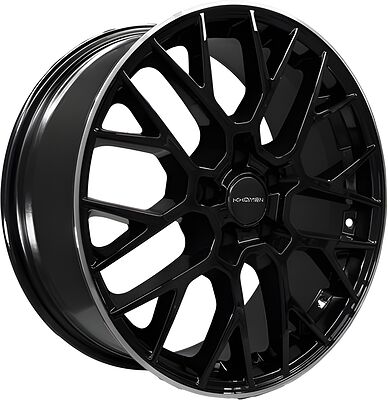 Khomen Wheels KHW1818 (Karoq) 7x18 5x112 ET 45 Dia 57.1 Black MR