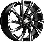 Khomen Wheels KHW1901 (Haval 7/7x) 7.5x19 5x114.3 ET 40 Dia 64.1 Black-FP