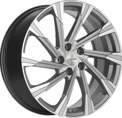 Khomen Wheels KHW1901 (Kia Sportage) 7.5x19 5x114.3 ET 50.5 Dia 67.1 Brilliant Silver-FP
