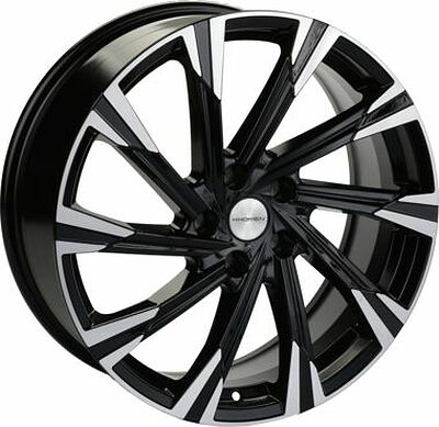 Khomen Wheels KHW1901 (Mazda CX-5/CX8) 7.5x19 5x114.3 ET 45 Dia 67.1 Black-FP