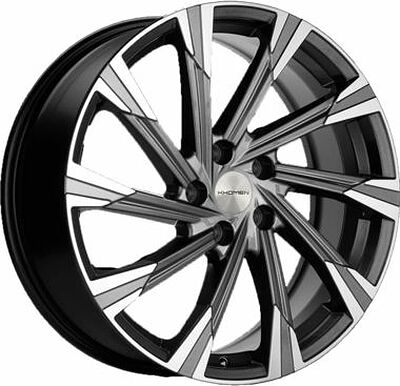 Khomen Wheels KHW1901 (Mazda CX-5/CX8) 7.5x19 5x114.3 ET 45 Dia 67.1 Gray-FP