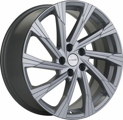 Khomen Wheels KHW1901 (NX) 7.5x19 5x114.3 ET 39 Dia 60.1 Brilliant Silver