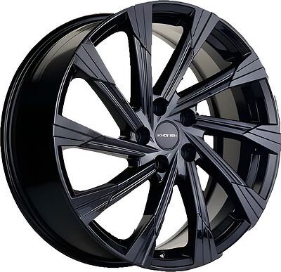 Khomen Wheels KHW1901 NX/Rav4 7x19 5x114 ET 39 Dia 60 Black