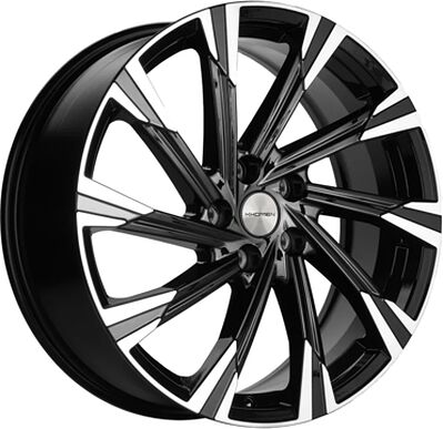 Khomen Wheels KHW1901 (Volvo XC) 7.5x19 5x108 ET 51 Dia 63.4 Black-FP