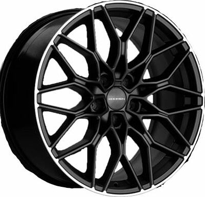 Khomen Wheels KHW1902 (3/4/5/6 Rear) 9.5x19 5x112 ET 40 Dia 66.6 Black matt MR