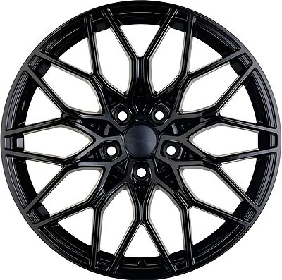 Khomen Wheels KHW1902 BMW Front 8x19 5x112 ET 30 Dia 66 Black