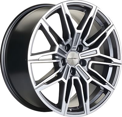 Khomen Wheels KHW1904 (A 4/5/6/7 Q3-Q8) 8.5x19 5x112 ET 30 Dia 66.6 Gray-FP