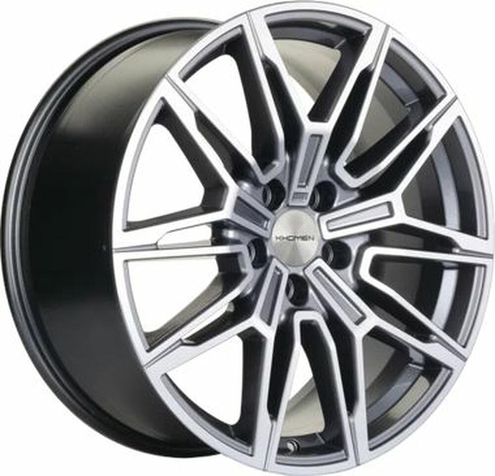 Khomen Wheels KHW1904 (C/E/S class) 9.5x19 5x112 ET 40 Dia 66.6 Gray-FP