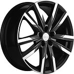 Khomen Wheels KHW1905 (Haval 7/7x) 7.5x19 5x114.3 ET 40 Dia 64.1 Black-FP