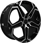 Khomen Wheels KHW1909 (Volvo XC60) 7.5x19 5x108 ET 50.5 Dia 63.4 Black-FP