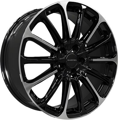 Khomen Wheels KHW1910 (Geely Atlas(Pro)/Changan CS55(75)) 7.5x19 5x114.3 ET 45 Dia 60.1 Black-FP