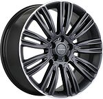 Khomen Wheels KHW2004 (Velar) 8.5x20 5x108 ET 45 Dia 63.4 Black matt MR