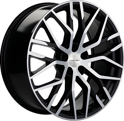 Khomen Wheels KHW2005 (Li 7/9) 8.5x20 5x120 ET 45.5 Dia 62.5 Black-FP