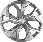Khomen Wheels KHW2006 (Touareg) 8.5x20 5x112 ET 33 Dia 66.6 Brilliant Silver