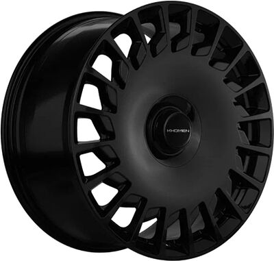 Khomen Wheels KHW2007 (Turbo I S-class) 9.5x20 5x112 ET 38 Dia 66.6 Black