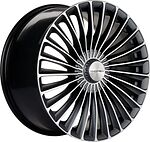 Khomen Wheels KHW2008 (S-class Front) 8.5x20 5x112 ET 38 Dia 66.6 Gray-FP Matt