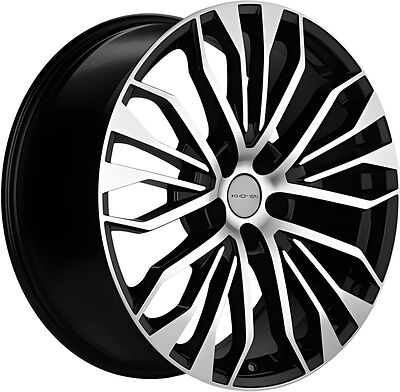 Khomen Wheels KHW2009 (Li 7/9) 8.5x20 5x120 ET 45.5 Dia 62.5 Black-FP